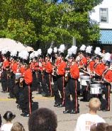 High School Band in our parade
